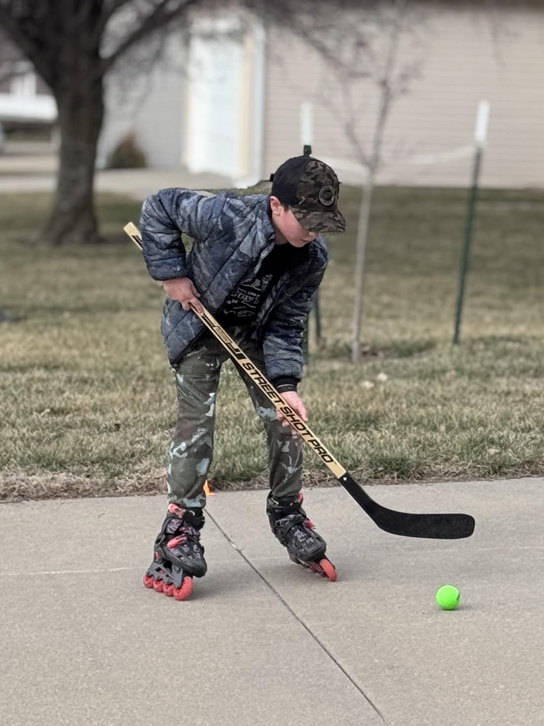 GoSports Street Hockey Sticks (2 Pack) - Choose Between Street Hockey Goal Set with Sticks, Street Hockey Balls (6 Pack) or Street Hockey Sticks (2 Pack) customer photo 1