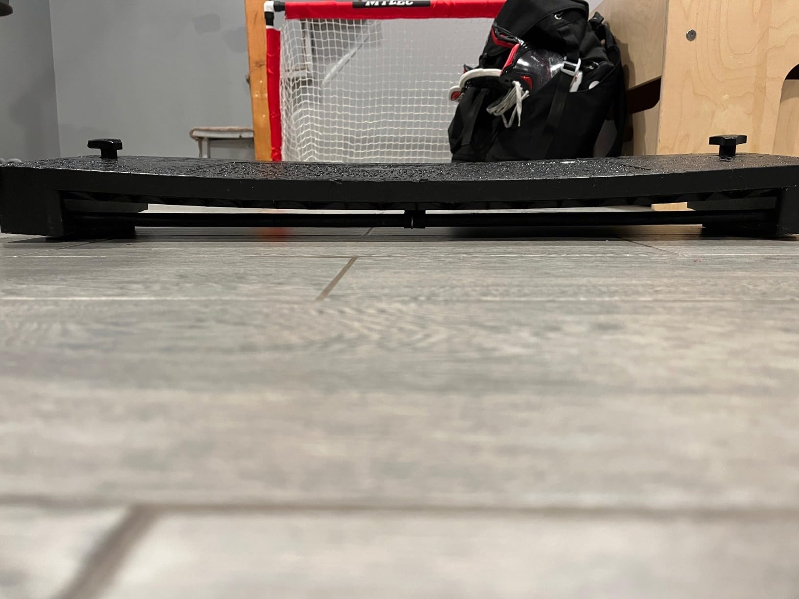 Potent Hockey Passer w. Clamp on - NHL-Trusted Ultimate Hockey Training Aid | Enhance Passing, Receiving & Stickhandling | Great for One-Timers & Give-and-Go's customer photo 2