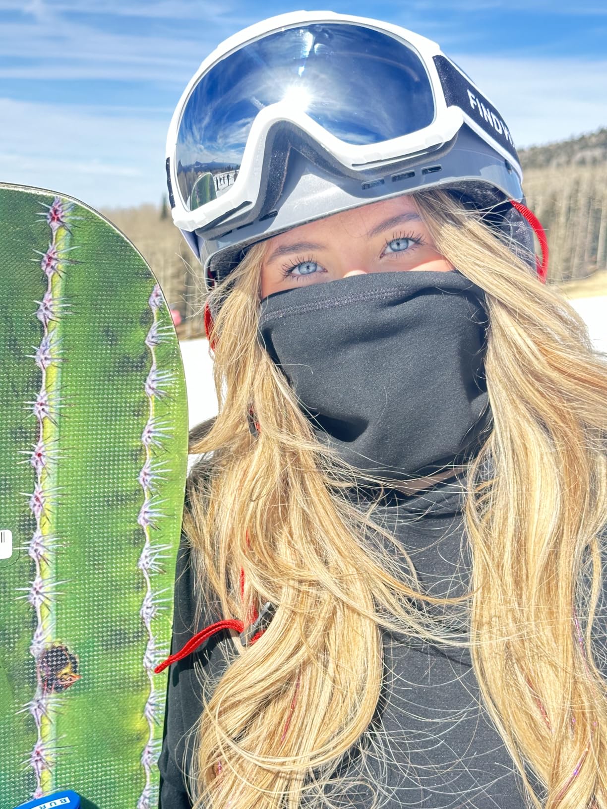 Winter Neck Gaiter Warmer, Soft Fleece Face Mask Scarf for Cold Weather Skiing Cycling Outdoor Sports customer photo 2