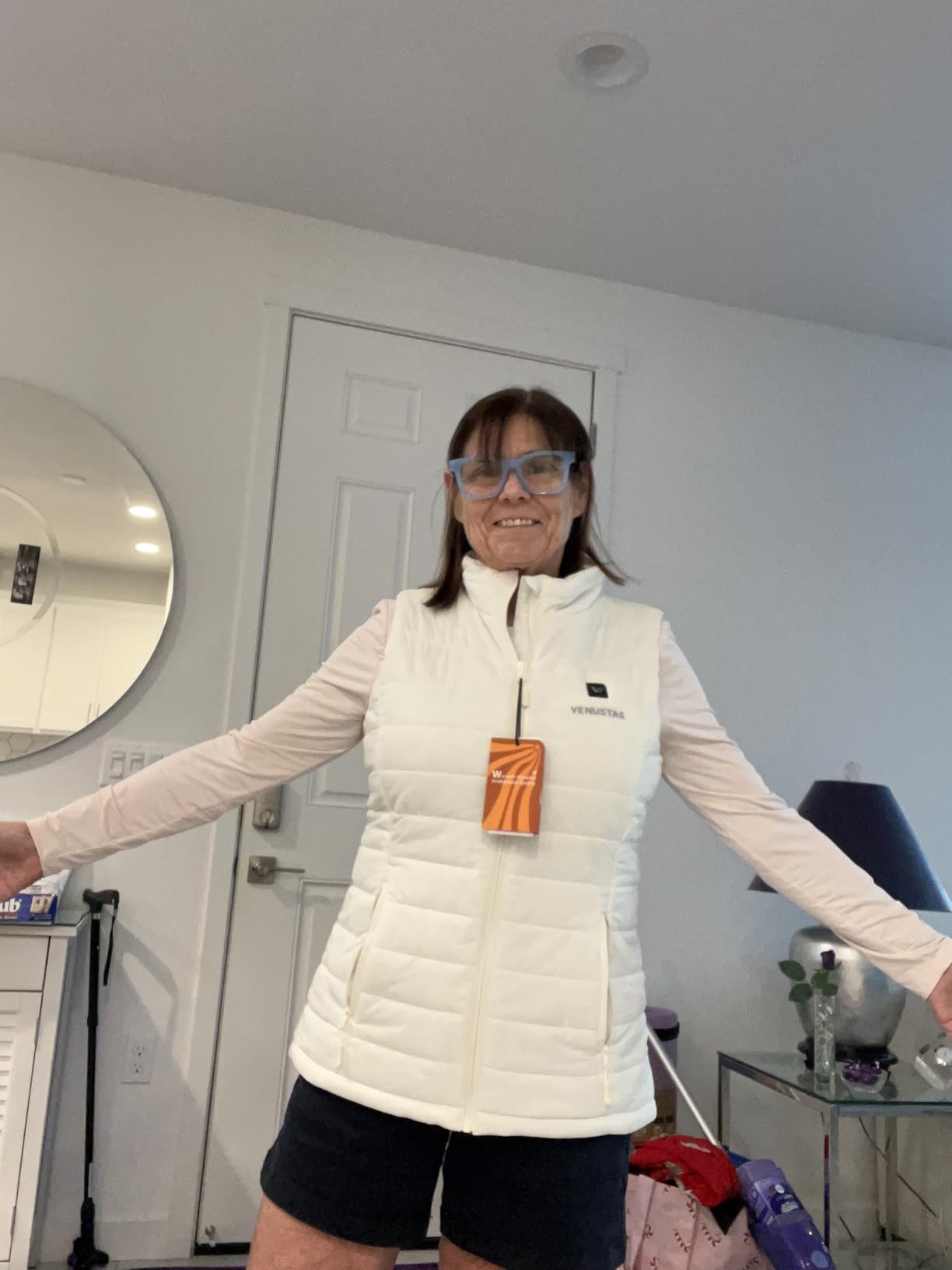 Venustas Women's Heated Vest with Battery, Lightweight Quilted Vest for Women customer photo 1