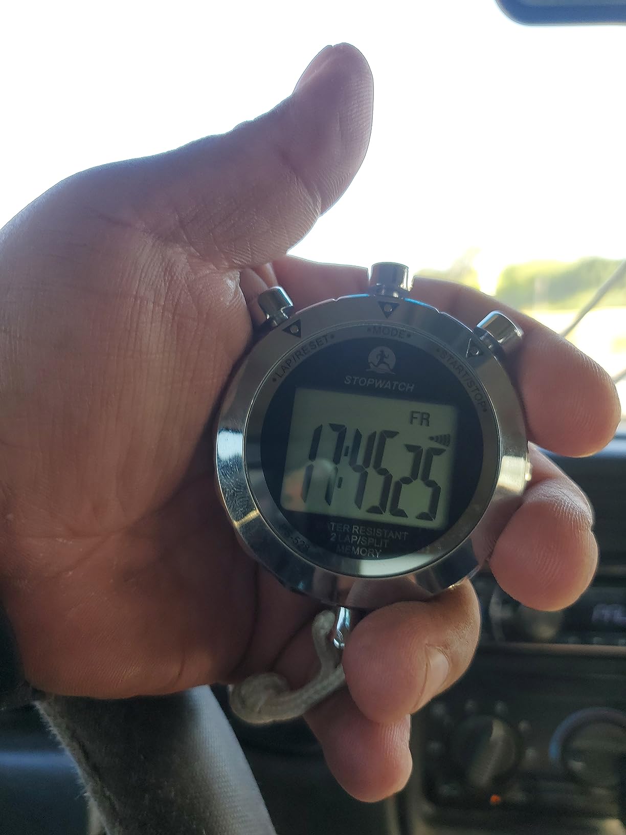 Metal Stop Watch for Sports 10/100/400 Laps, Stopwatches Timer for Coach Sports Running customer photo 1