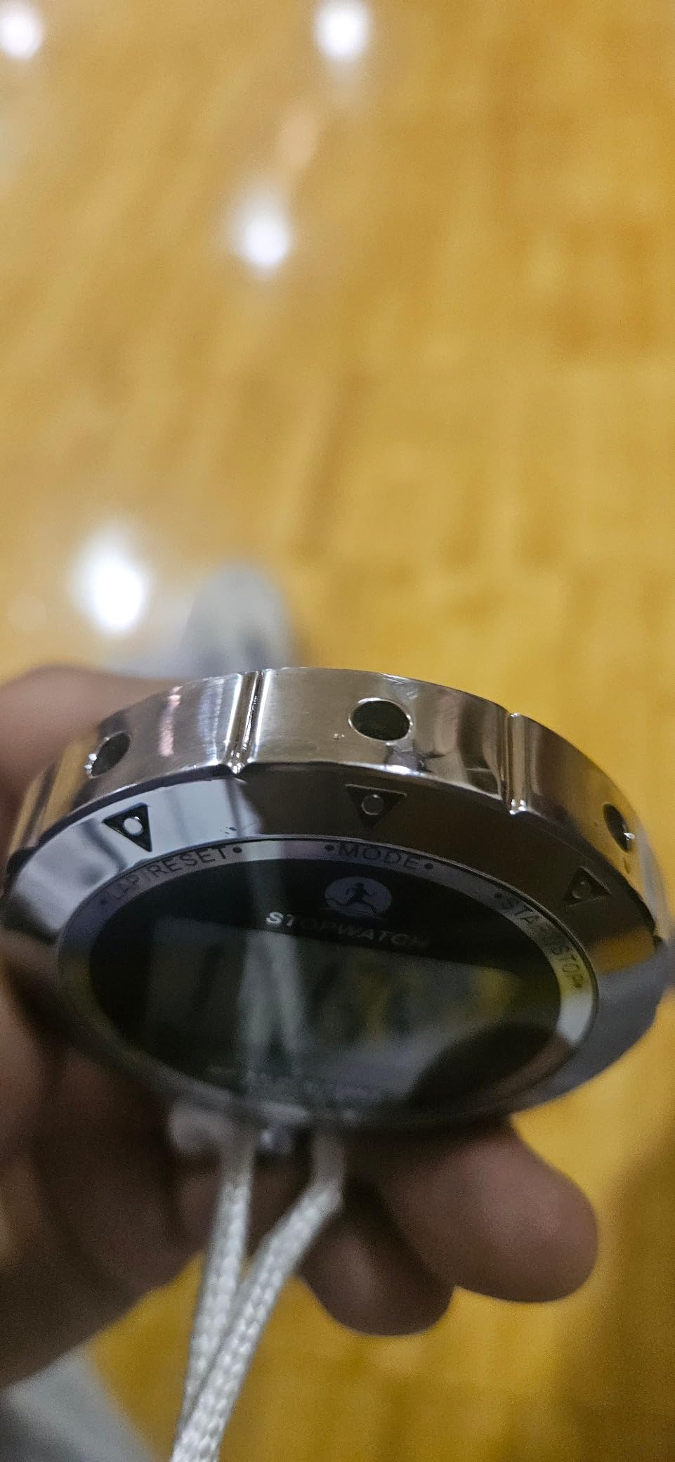 Metal Stop Watch for Sports 10/100/400 Laps, Stopwatches Timer for Coach Sports Running customer photo 2