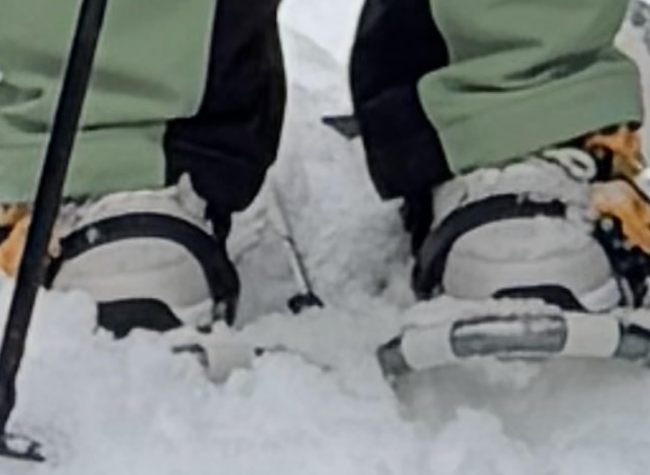 COOJOY Womens Waterproof Winter Snow Boots Warm Shoes Furry Mid Calf Lightweight Walking Hiking Booties customer photo 2