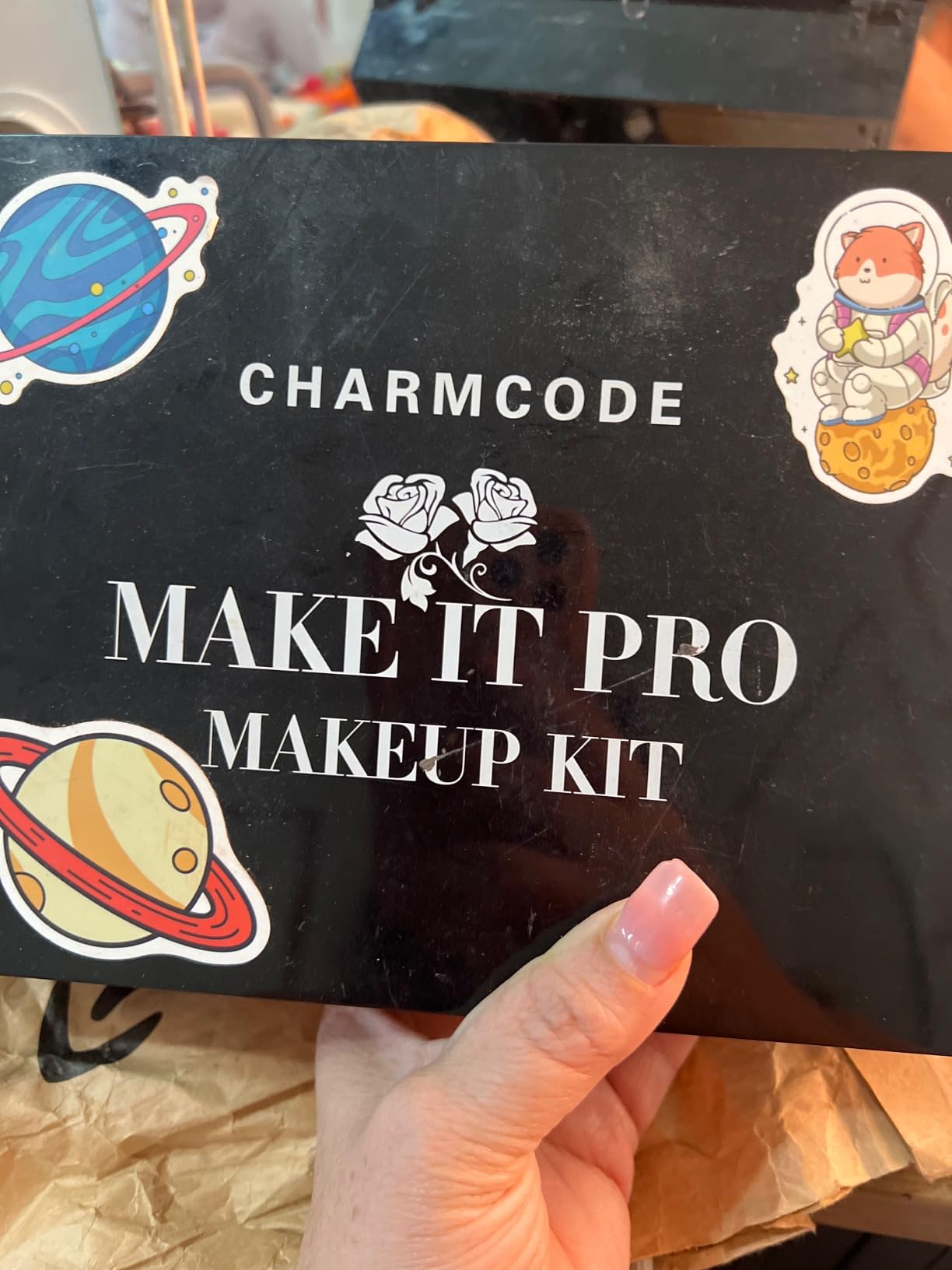 190 Colors Cosmetic Make up Palette Set Kit Combination with Eyeshadow Facial Blusher Eyebrow Powder Face Concealer Eyeliner Pencil A Mirror All-in-One Makeup Gift (Multicolor) customer photo 2