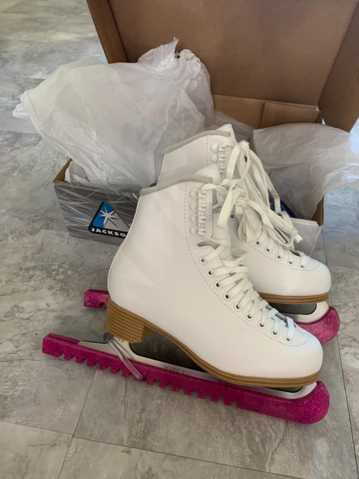 Jackson Ultima Classic Figure Ice Skates for Womens, Girls/JUST LAUNCHED NOV 2020 Bundle with Guardog Skateguards customer photo 1