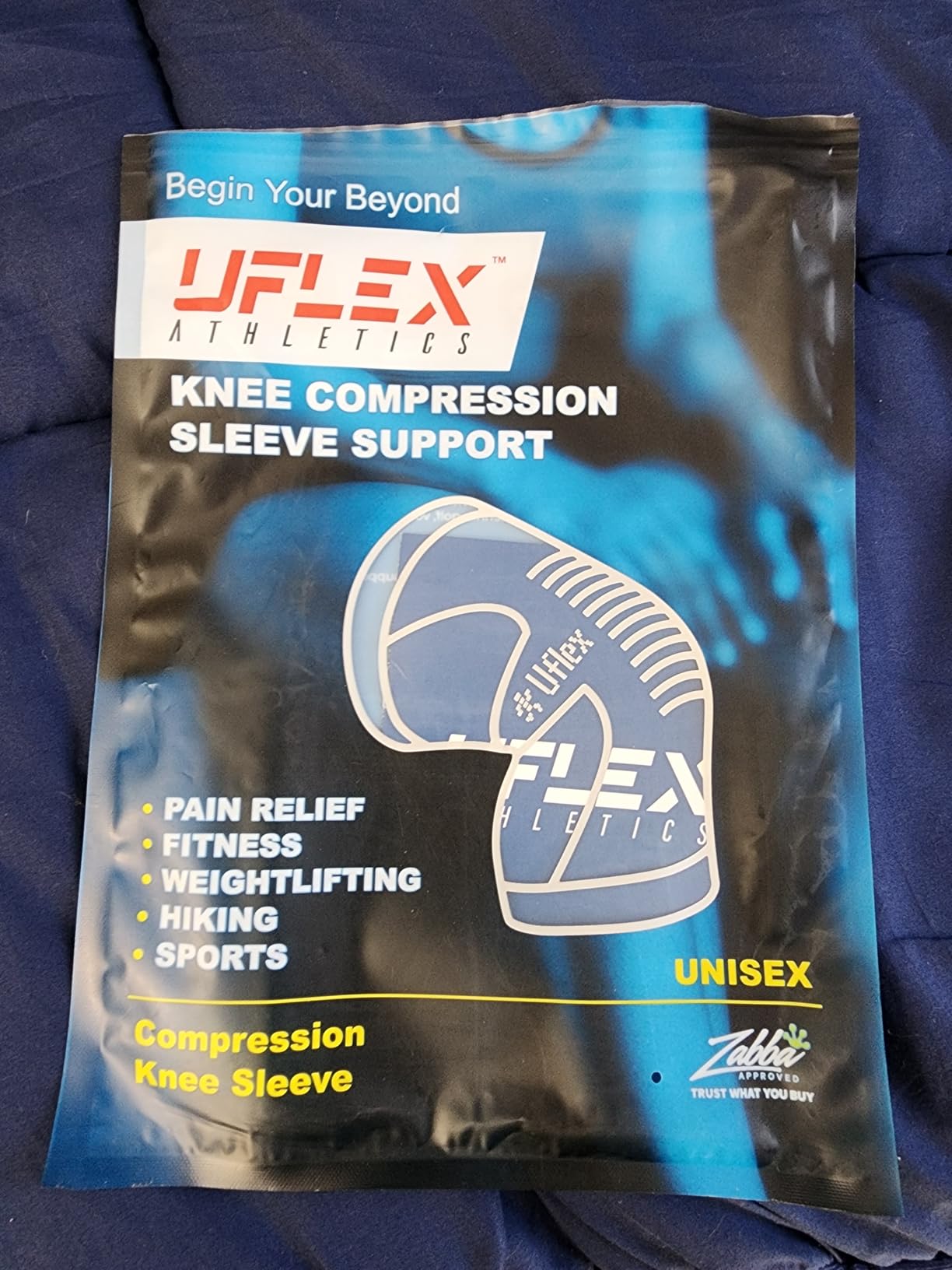 UFlex Athletics Compression Knee Brace for Women & Men Knee Sleeves Support for Sports, Running, Weightlifting, Arthritis, Meniscus Tear, ACL, Hiking, Recovery Support & Fitness customer photo 1