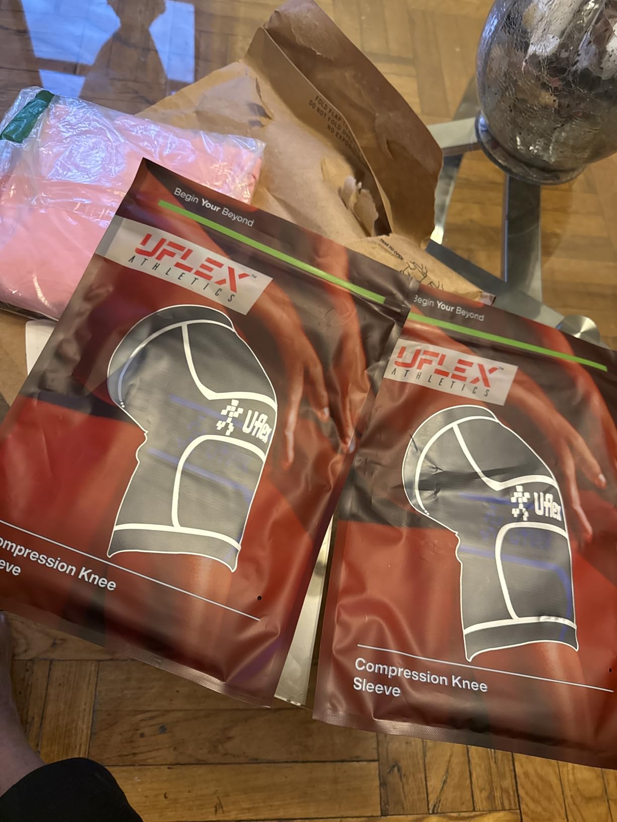 UFlex Athletics Compression Knee Brace for Women & Men Knee Sleeves Support for Sports, Running, Weightlifting, Arthritis, Meniscus Tear, ACL, Hiking, Recovery Support & Fitness customer photo 2