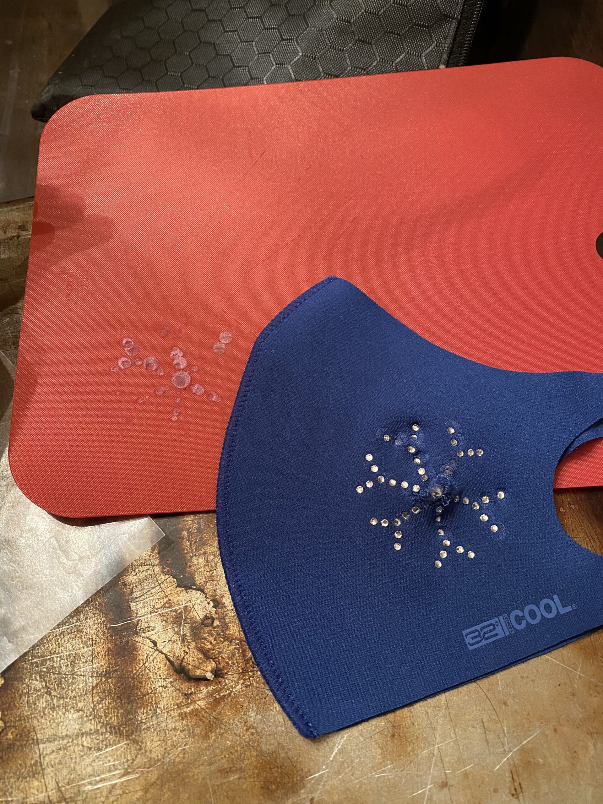 esseelove Hotfix Applicator, DIY Hot Fix Rhinestone Setter, Hot Fixed Wand Kit, 4536 Pcs, AB, Clear, 12 Colors, Gem Picker, Brush, Trays, Bag, Bedazzler Kit with Rhinestones customer photo 2