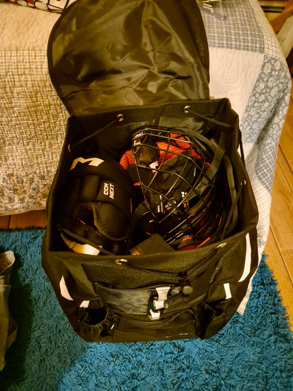 Athletico Hockey Backpack - Large Backpack To Carry Hockey Equipment Including Skates customer photo 1