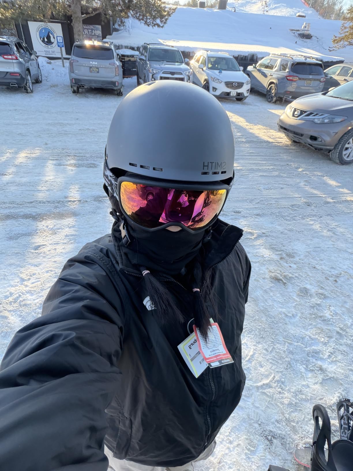 KGC 2 Pack Winter Neck Warmer Gaiter Fleece Windproof Face Mask Cover Cold Weather Scarf for Men & Women customer photo 1