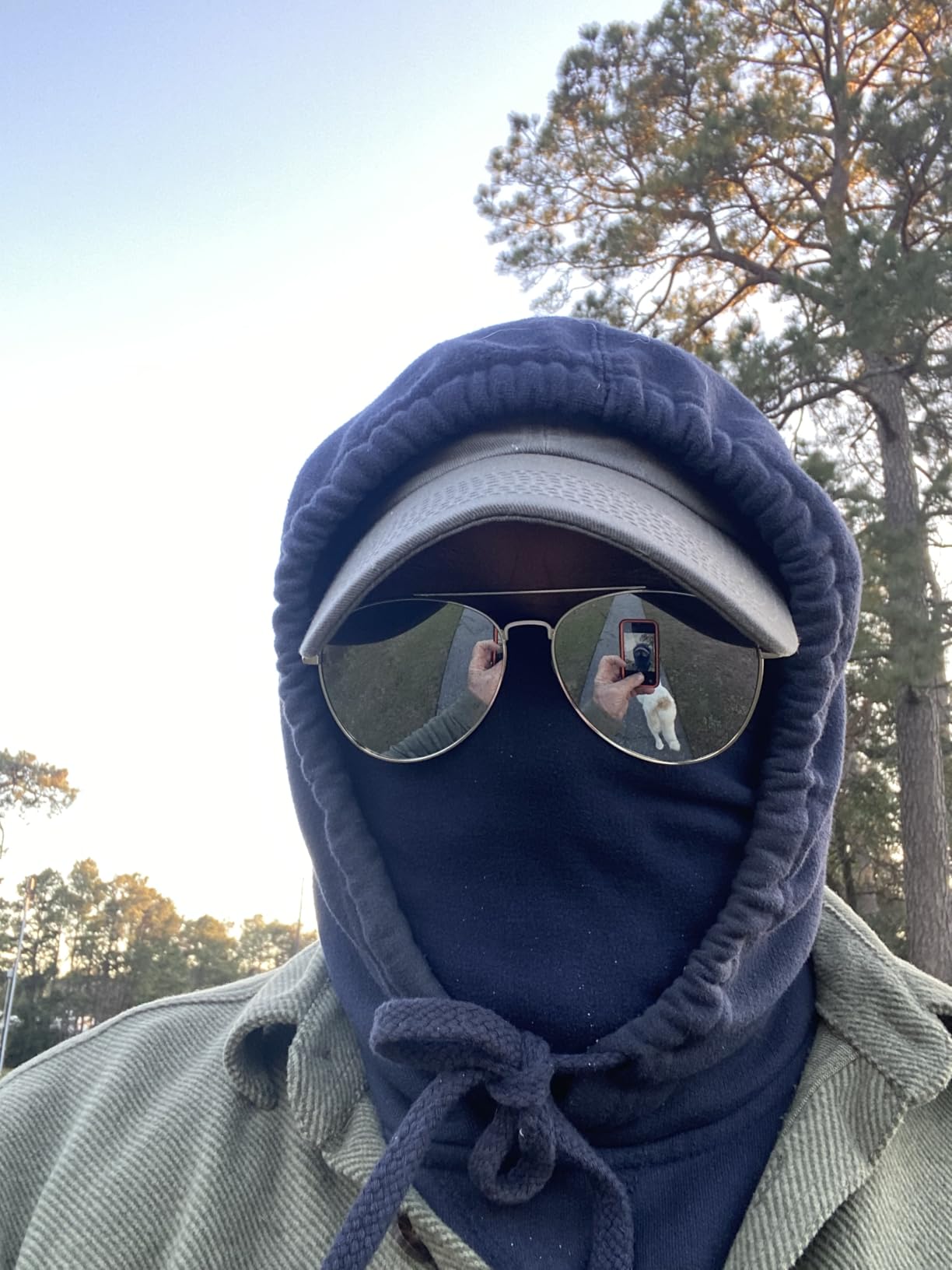 KGC 2 Pack Winter Neck Warmer Gaiter Fleece Windproof Face Mask Cover Cold Weather Scarf for Men & Women customer photo 2