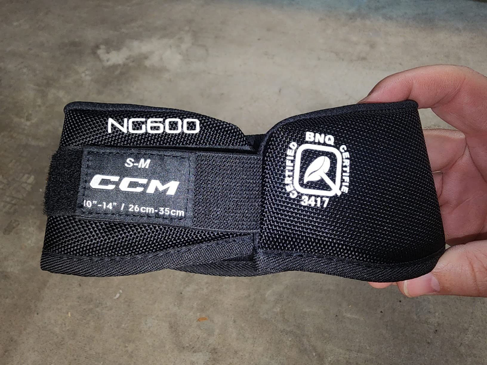 CCM Hockey 600 Cut Resistant Neck Guard customer photo 3