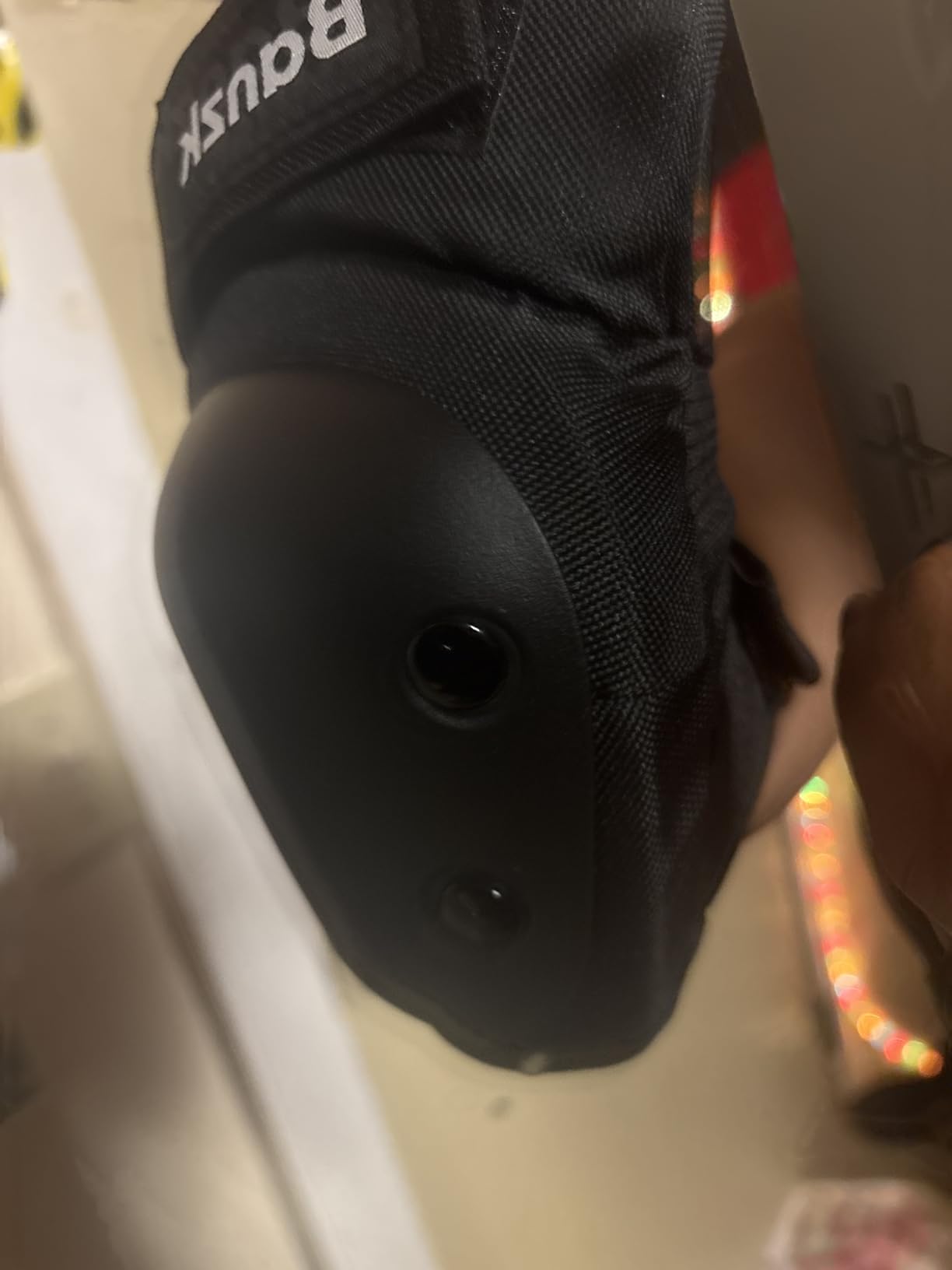 Adult Knee Pads Elbow Pads Wrist Guards for Adult Kids 6 in 1 Protective Gear Set for Skateboarding Biking Roller Skating Cycling Outdoor Sports Black L customer photo 1