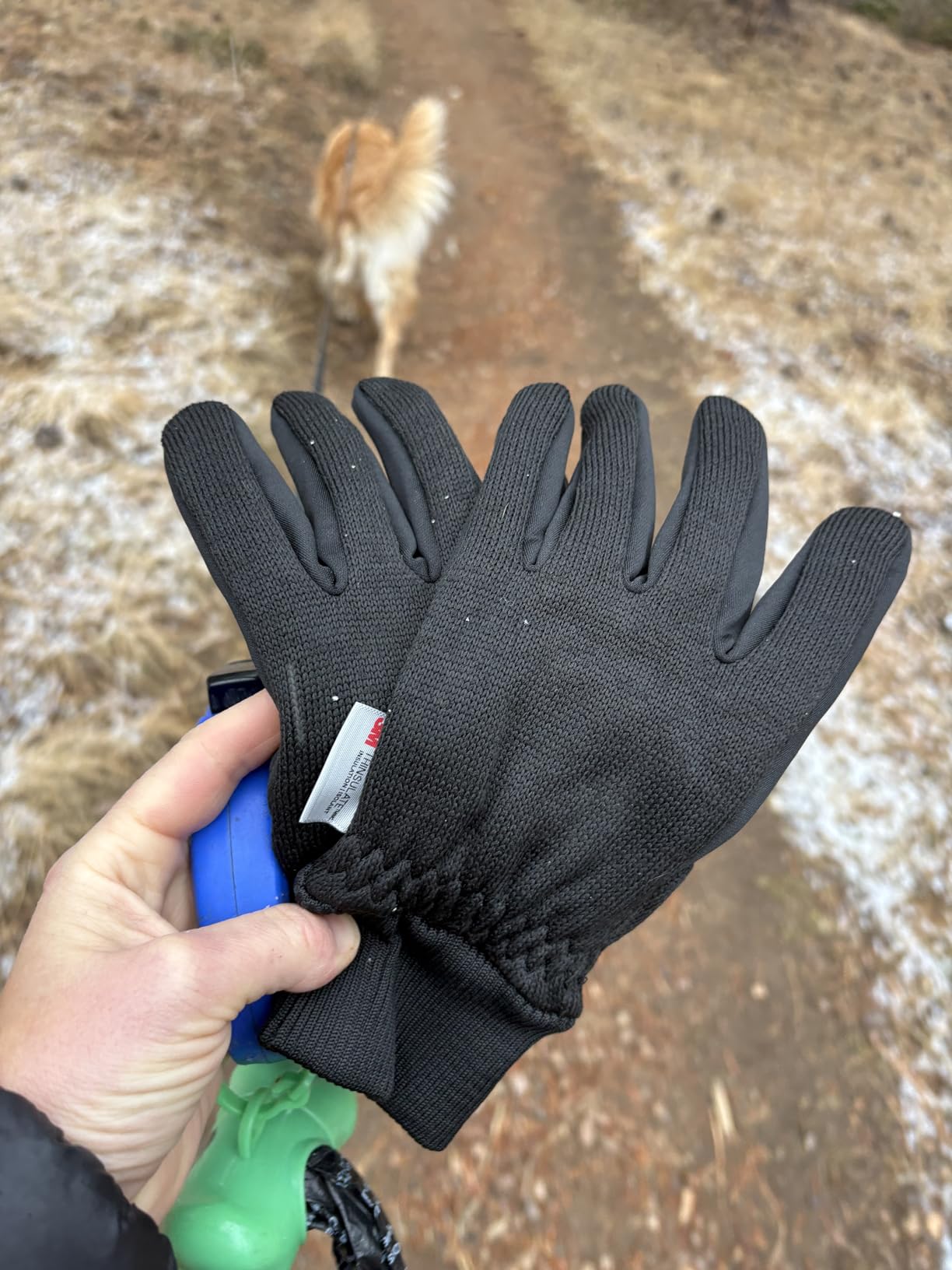 MOREOK Winter Gloves for Men/Women -10°F 3M Thinsulate Warm Touch Screen Snow Ski Bicycle Bike Gloves for Driving/Cycling/Running/Hiking customer photo 1