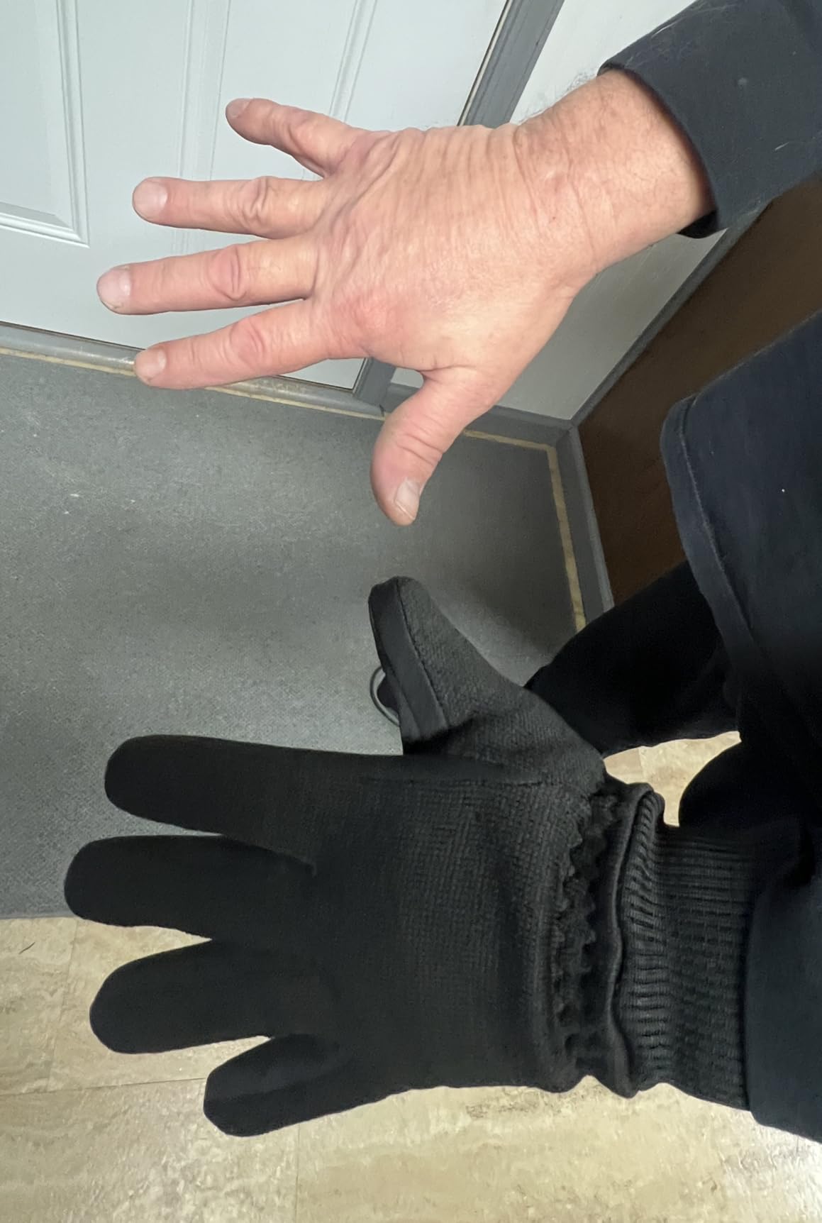 MOREOK Winter Gloves for Men/Women -10°F 3M Thinsulate Warm Touch Screen Snow Ski Bicycle Bike Gloves for Driving/Cycling/Running/Hiking customer photo 2