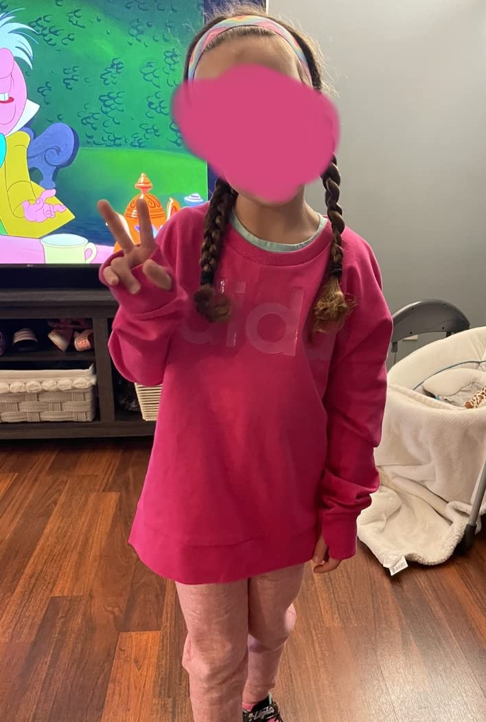 FROG SAC Headbands for Girls - 6 Adjustable No Slip Head Bands for Kids, Athletic Sport Hair Bands for Women, Stretch Elastic Headband, Fabric Hair Accessories for Children (Tie Dye 2) customer photo 1