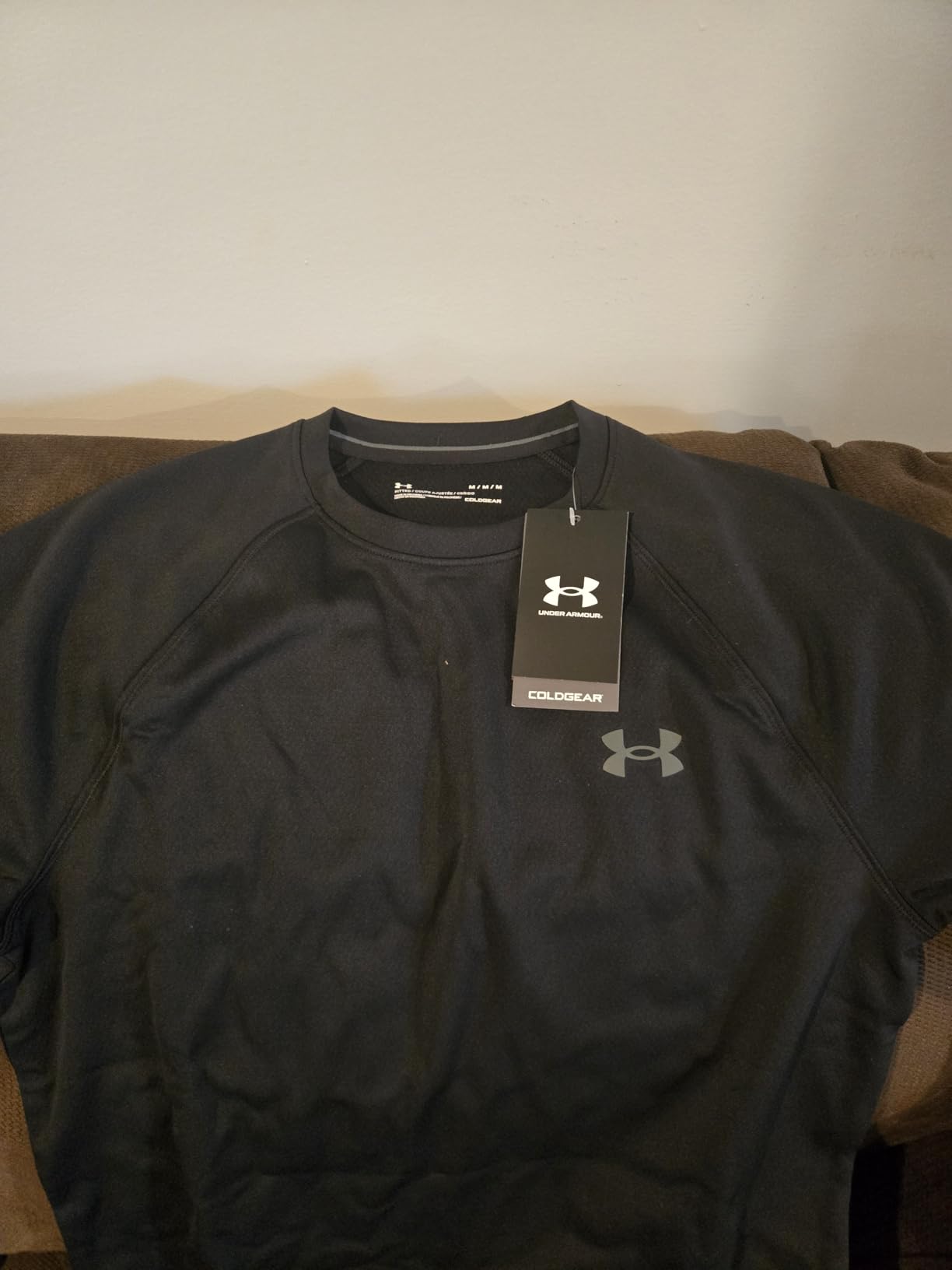 Under Armour Mens ColdGear Armour Fitted Mock customer photo 2