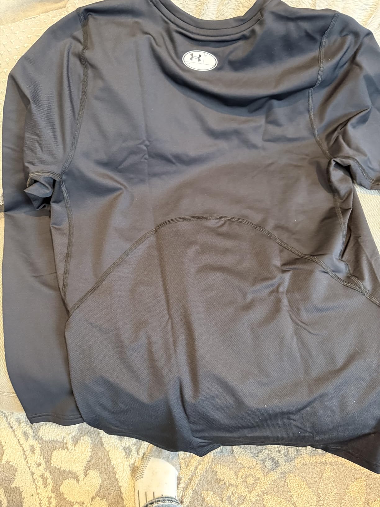 Men's ColdGear Armour Fitted Crew customer photo 1