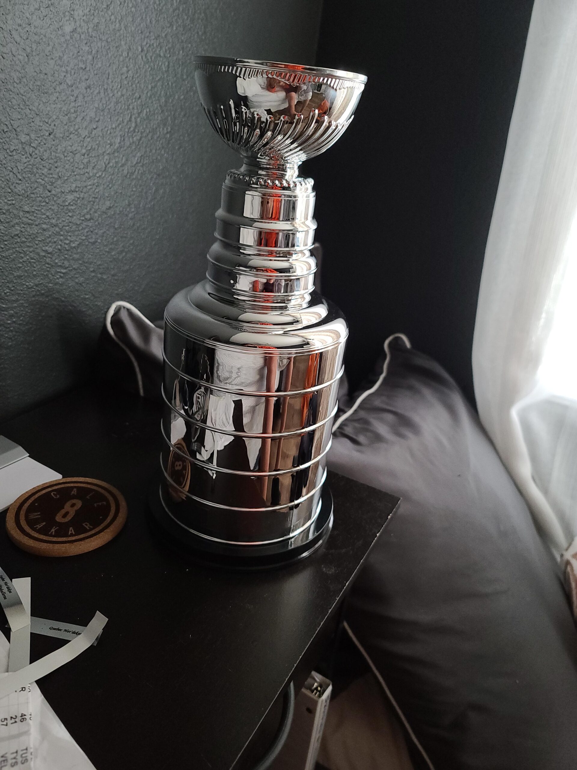 The Sports Vault NHL 14-inch Stanley Cup Champions Trophy Replica for Dad - Best Gifts for Men, Hockey Fans, Players, Coaches & Collectors customer photo 1