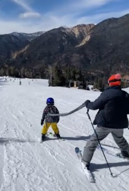 Sklon Ski and Snowboard Harness Trainer for Kids - Training Leash Teach Your Child the Fundamentals of Skiing | Snowboarding customer photo 2