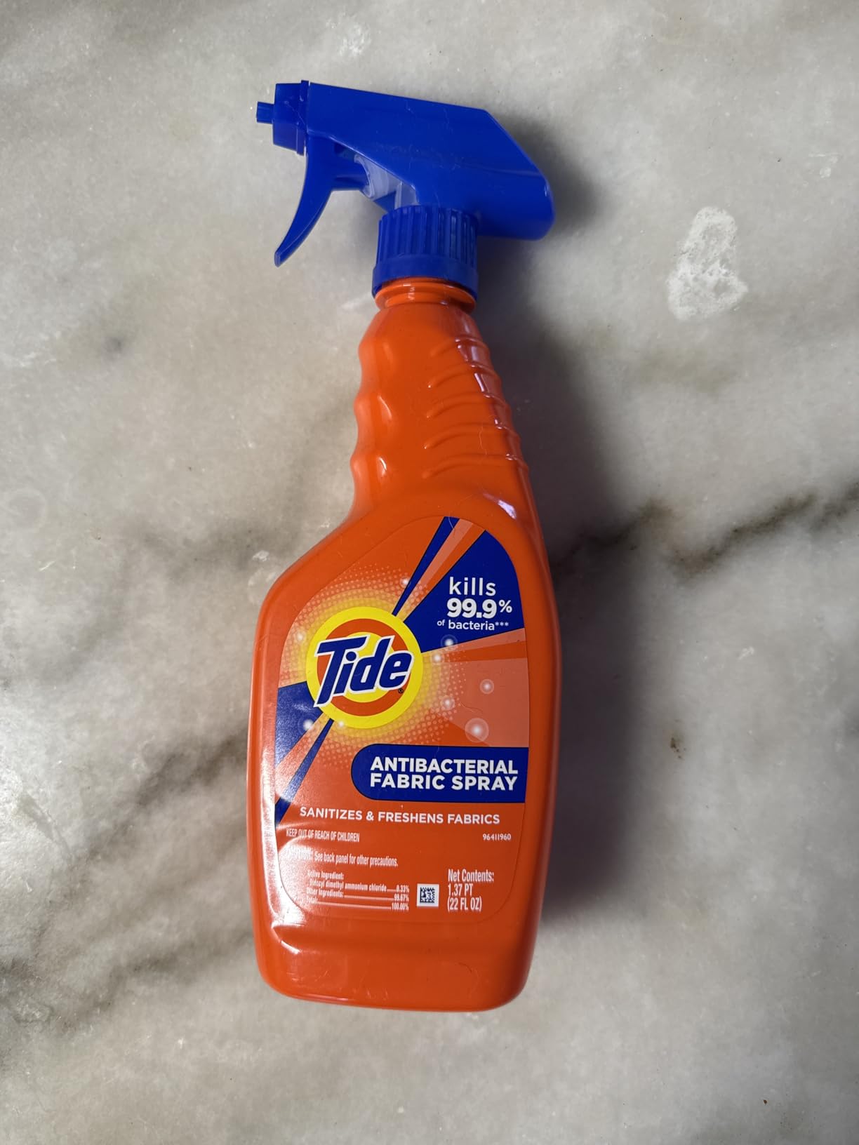 Tide Antibacterial Fabric Spray, 2 count, 22 fl oz each customer photo 2