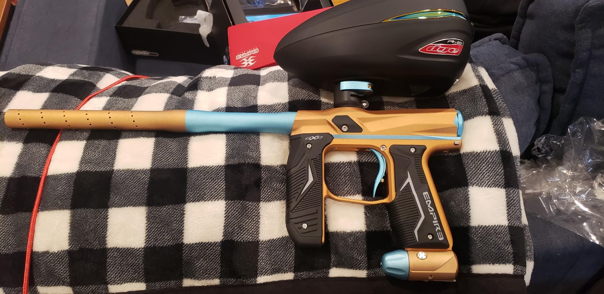 Empire Axe 2.0 Paintball Marker Dust Silver Dust Gold paintball gun paintball markers paint ball gun for adults paintball guns customer photo 2