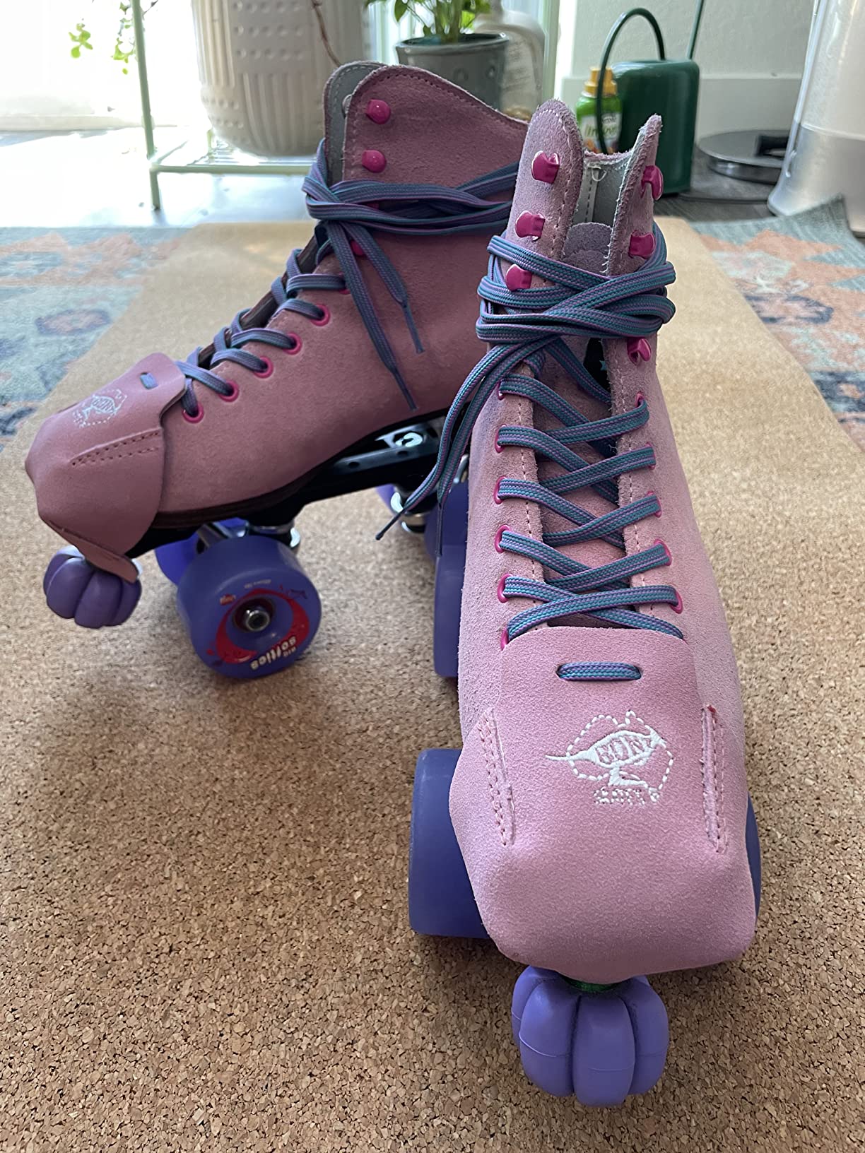 Bont Roller Skates - 100% Australian Suede Toe Cap Guard Protectors - Roller Skate Derby Speed - Pair customer photo 2