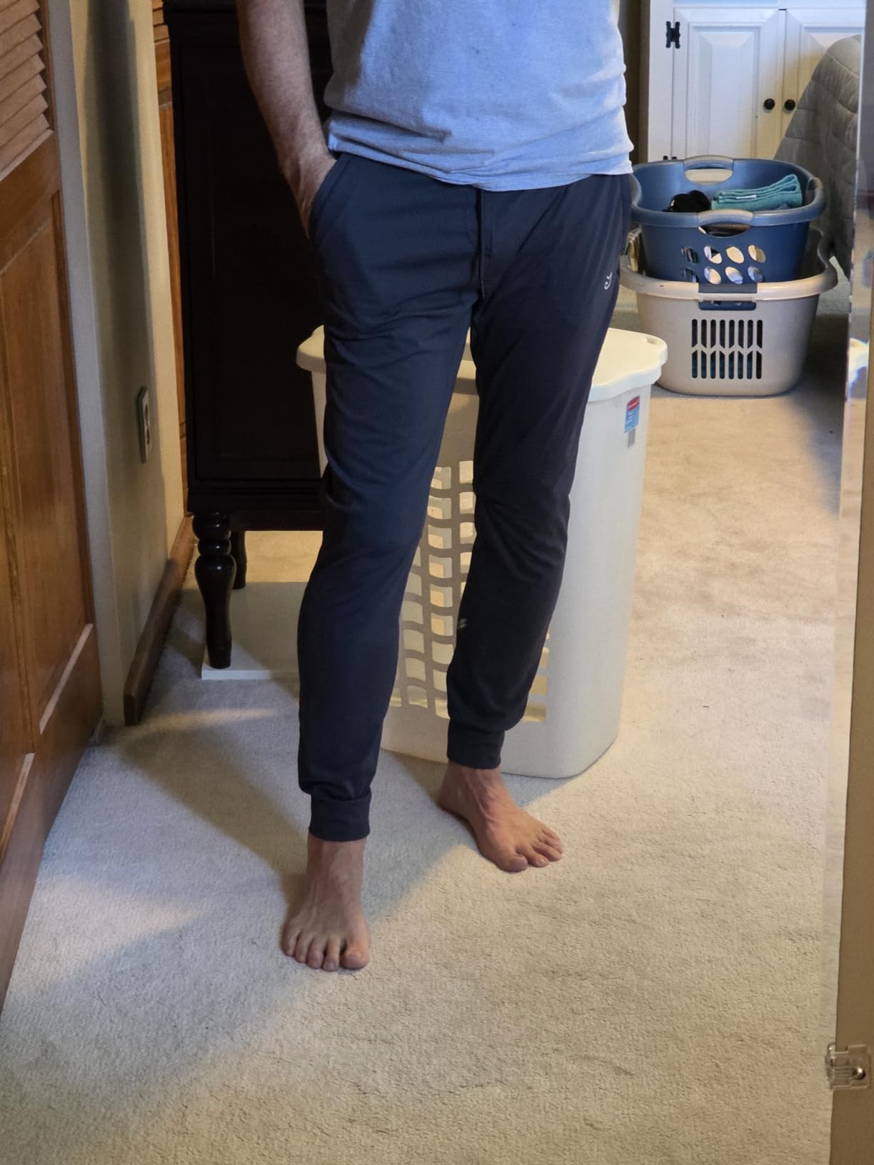 G Gradual Men's Sweatpants with Zipper Pockets Athletic Pants Training Track Pants Joggers customer photo 1