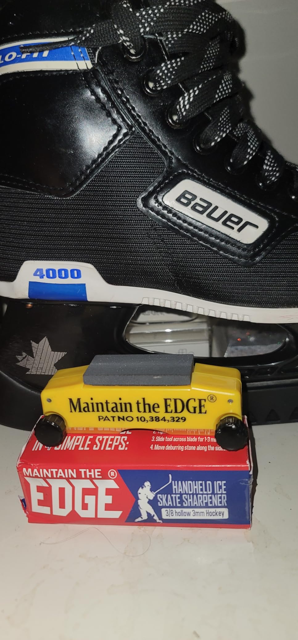 Handheld Hockey Ice Skate Sharpener customer photo 2