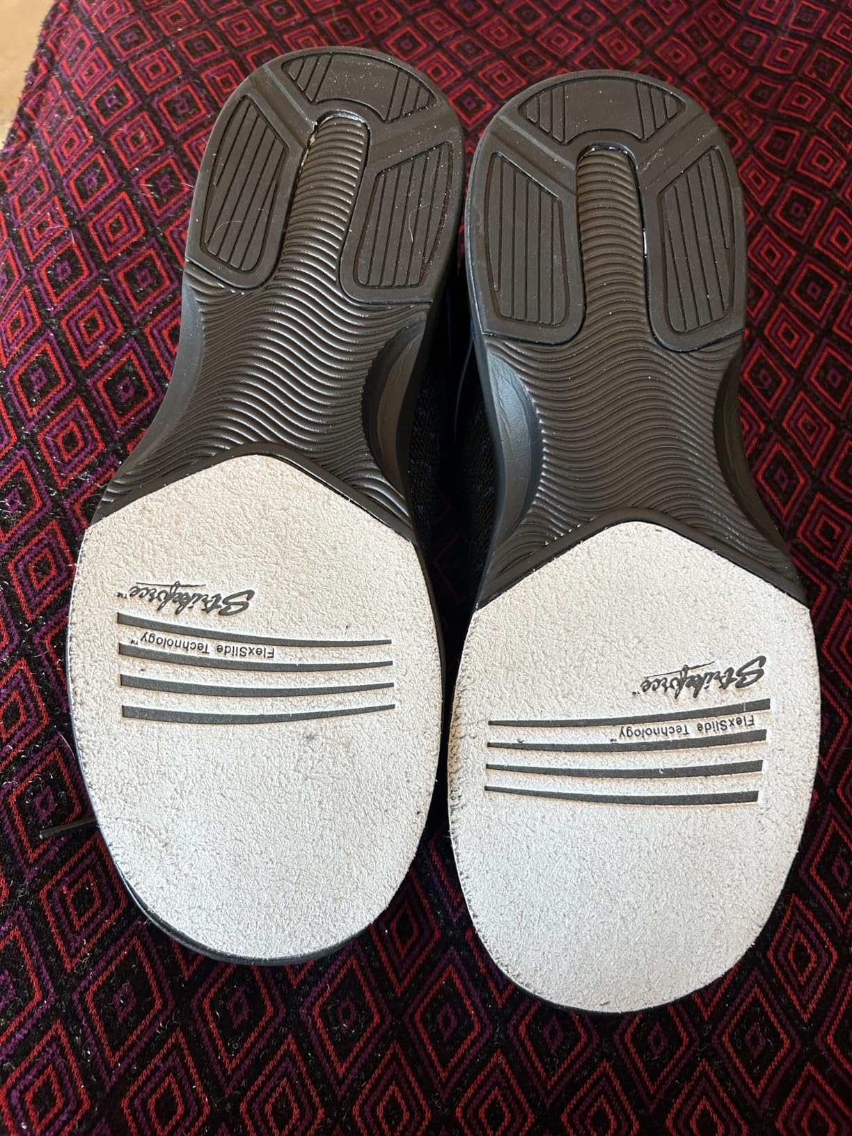 KR Strikeforce Flyer Mesh Lite Mens Athletic Bowling Shoe with a #8 Slide Pad on Both Shoes for Right or Left Handed Bowlers customer photo 1