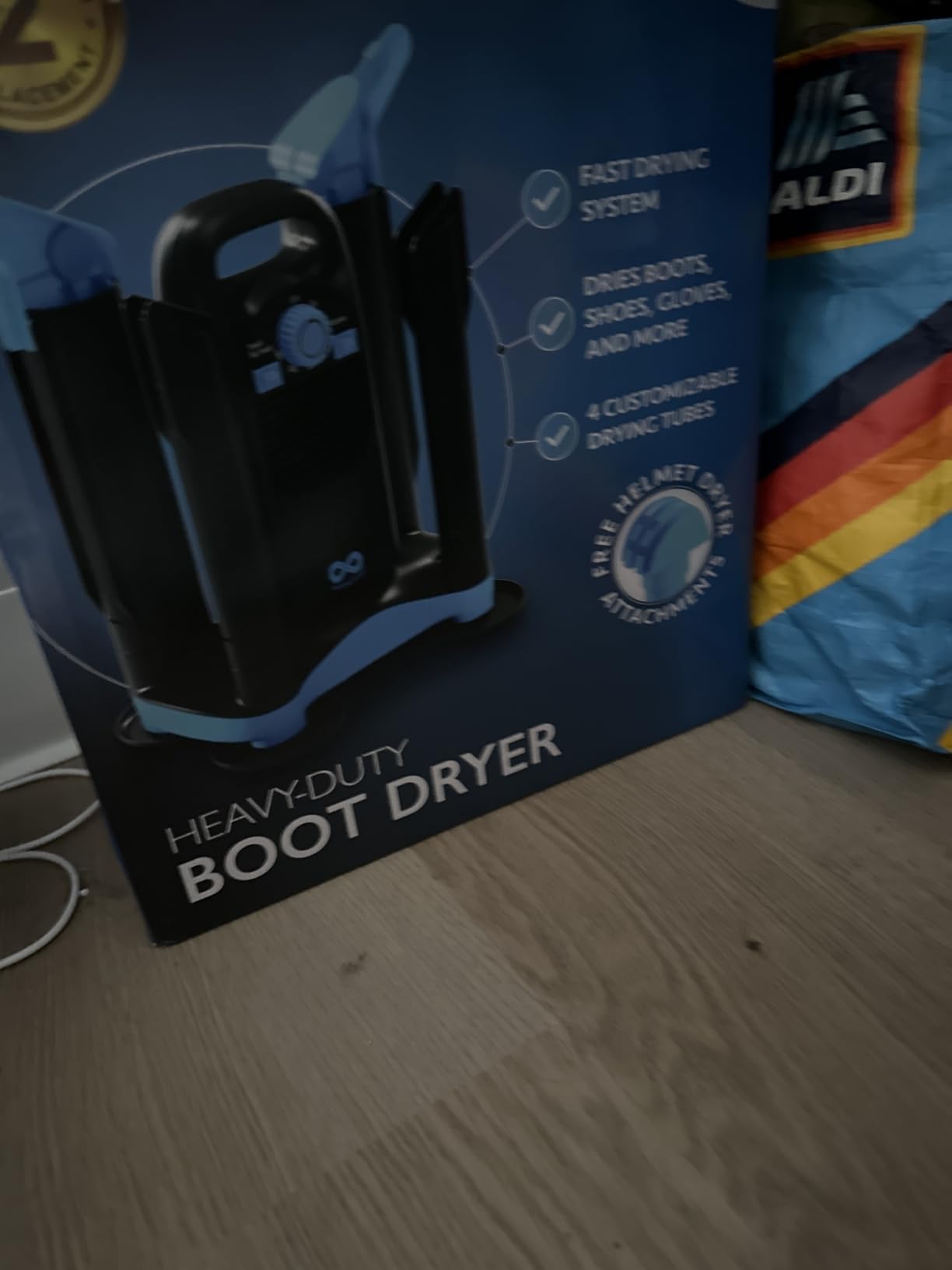 Upgraded Boot Dryer with Ozone Deodorizer - Fast Drying with Adjustable Tube Design customer photo 1