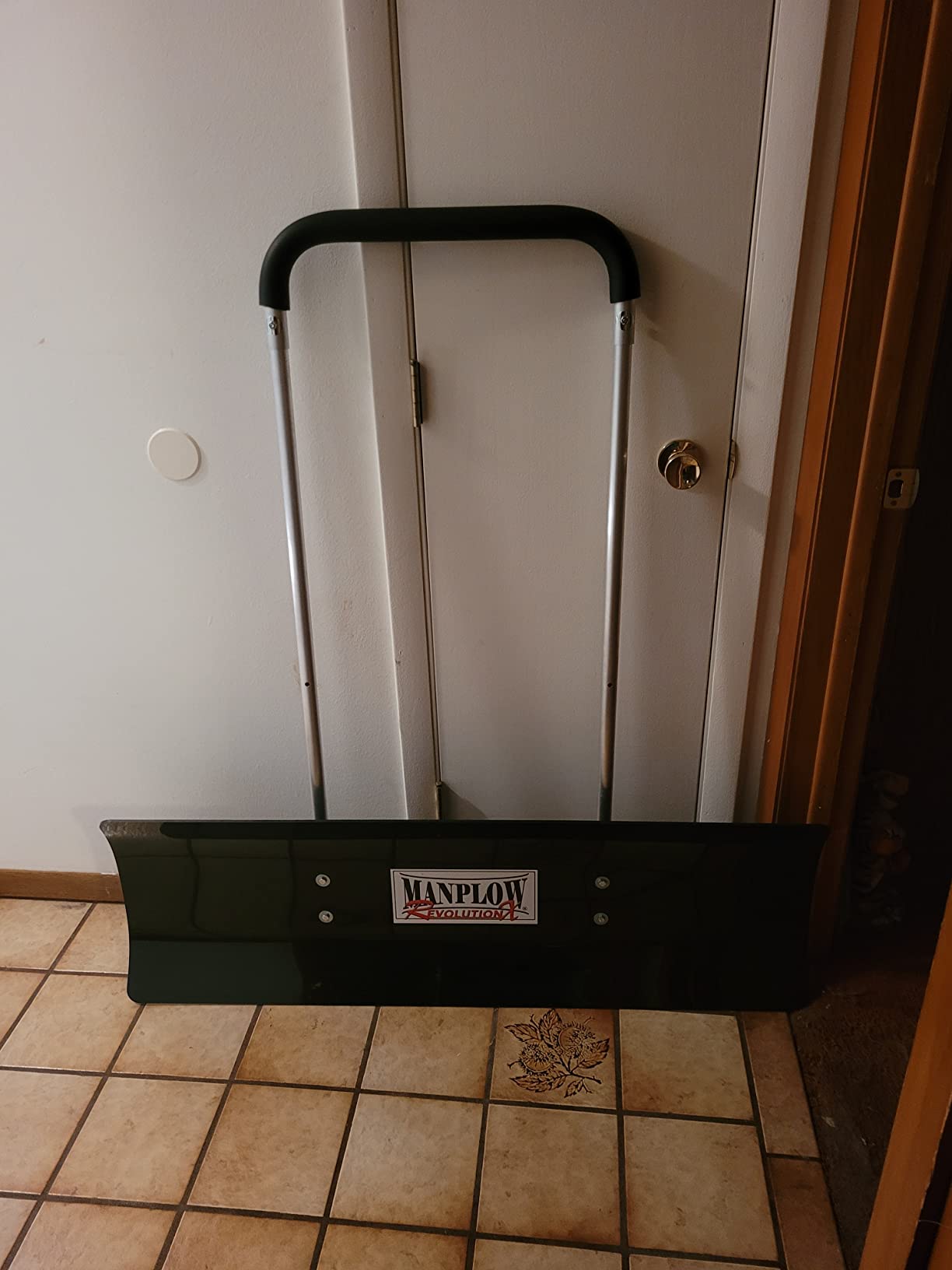 MANPLOW RevolutionX Snow Pusher with U Handle (48 Inch) customer photo 2