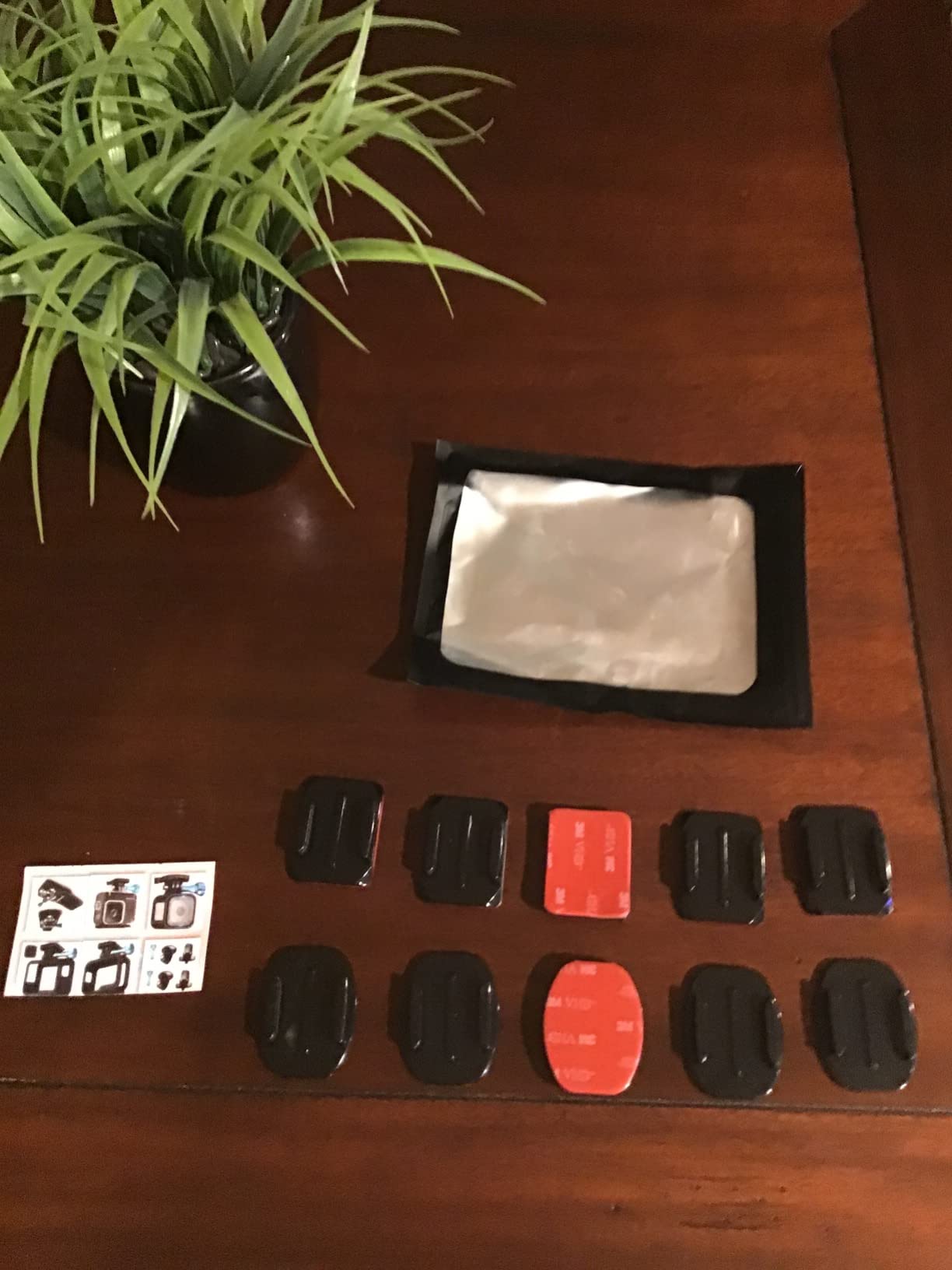 MiPremium Adhesive Mount Kit Sticky pads for GoPro Hero 13 12 11 10 9 8 7 6 5 Black Silver Session Camera. Flat & Curved Helmet Mounting attachment Accessories for Go Pro Other Action Camera (10 Pack) customer photo 1