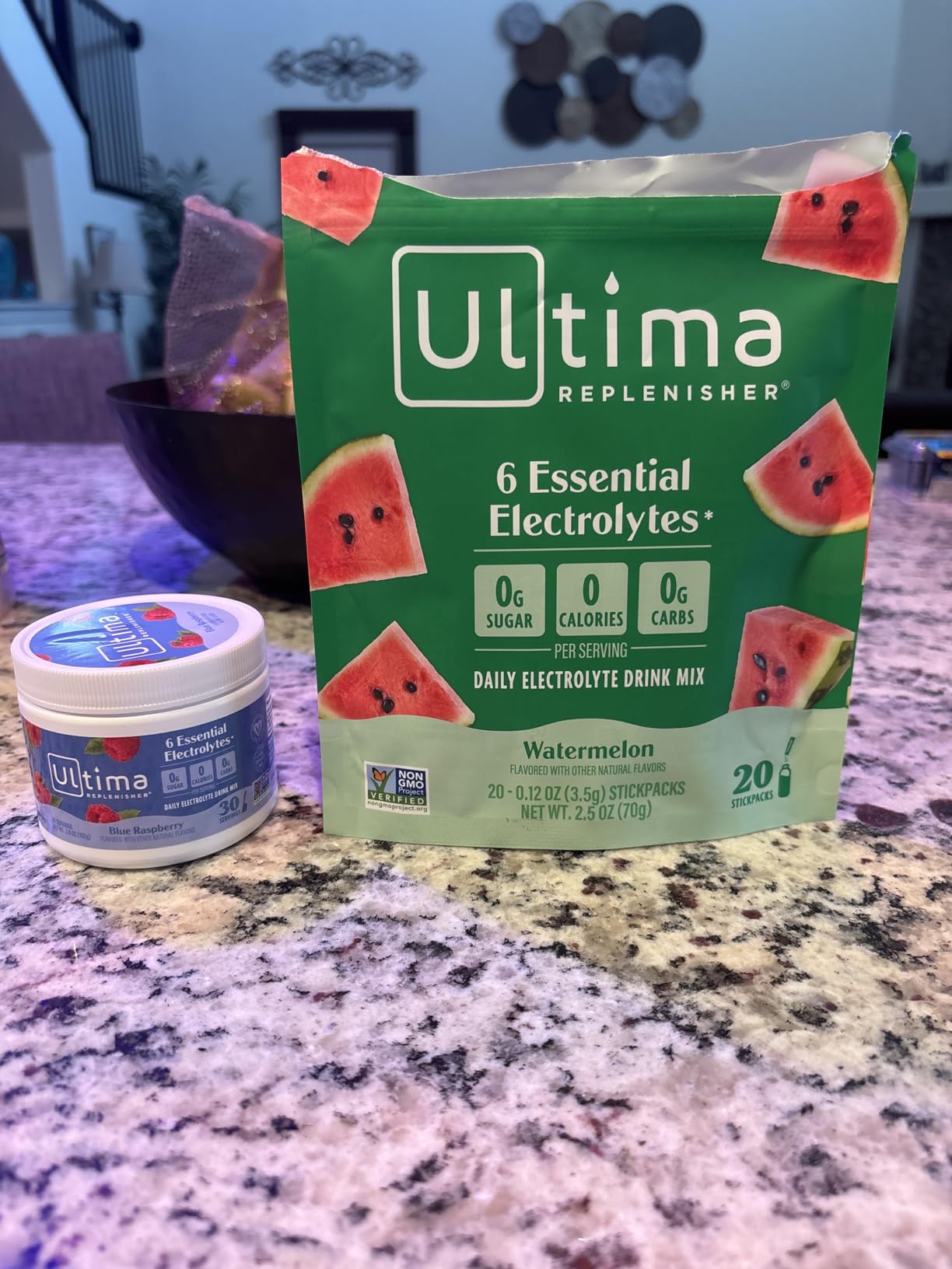 Ultima Replenisher Daily Electrolyte Powder - Original Variety Pack, 20 Stickpacks - Zero Sugar Hydration Packets customer photo 1