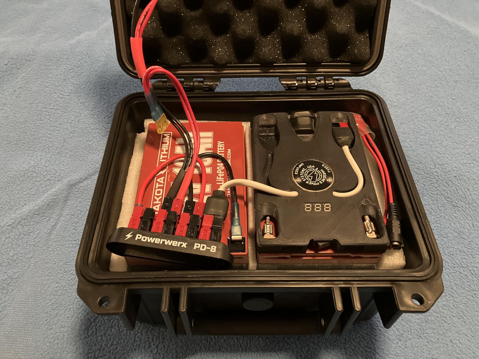 Mayouko Portable Tool Box with Shock-Proof Sponge, Water Proof Grade IP67, Waterproof Hard Case with Foam Insert, Shockproof Carrying Case, Explosion Proof Box, 11.6