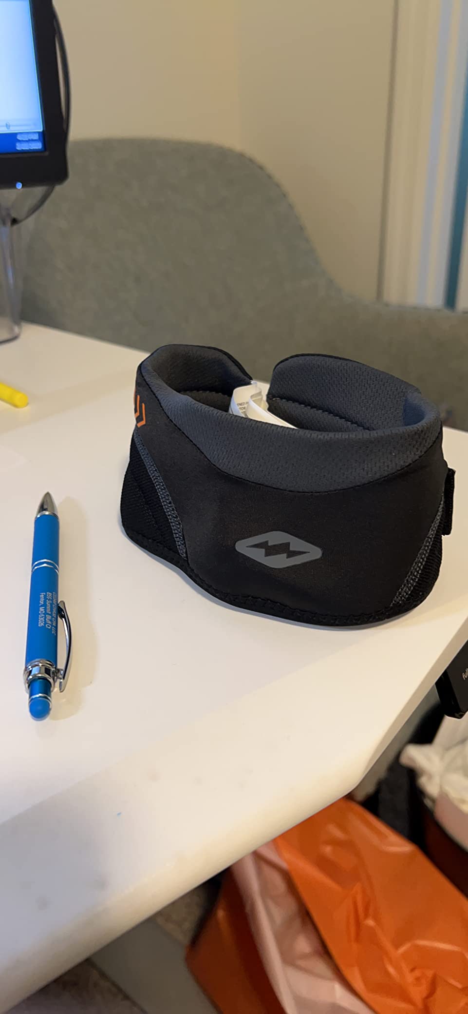 Shock Doctor Hockey Neck Guard Youth & Adult, Cut Resistant Protection, Hockey Gear customer photo 2