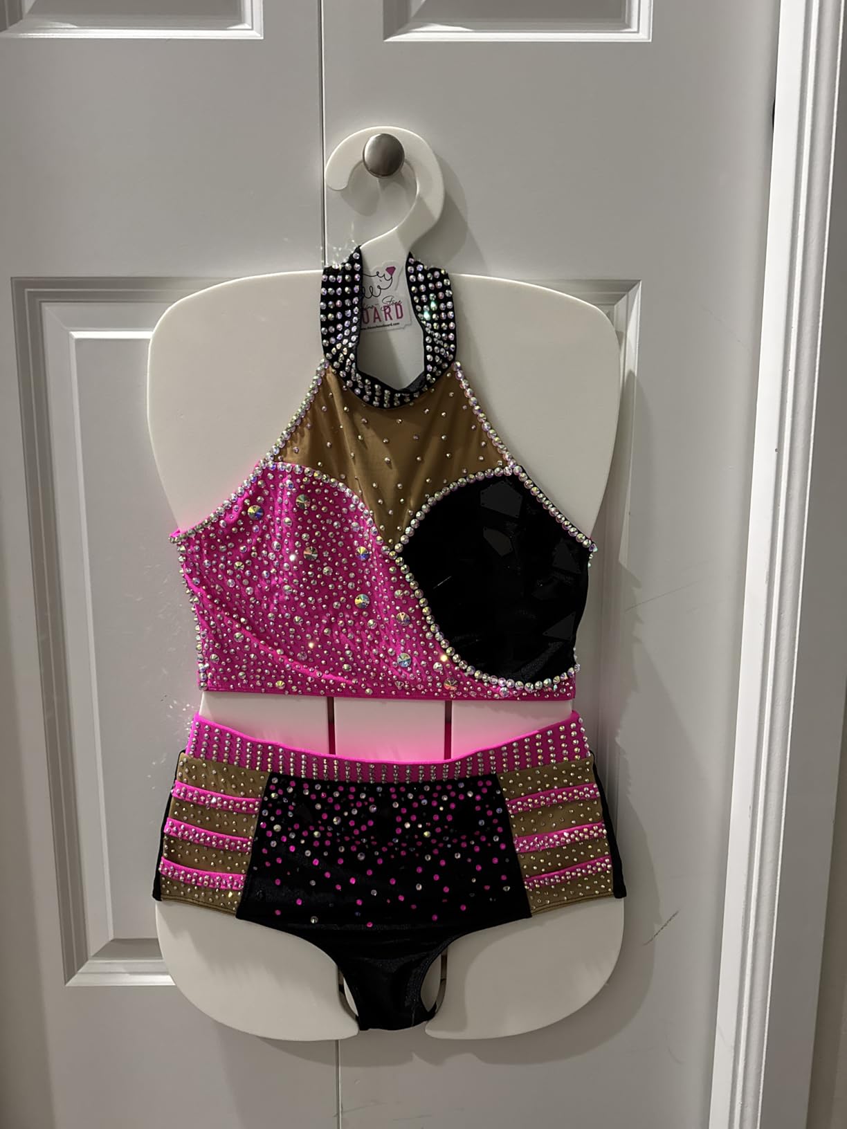 Kinetic Bands - Rhino-Stone Board - Unique Non-Stick Design Rhinestone Board | Add Flat Back Hot Fixed Rhinestones to Any Dance or Gymnastics Costume/Uniform - Bedazzle Fabric Crafts customer photo 2