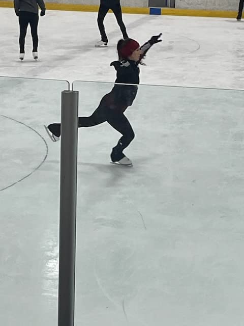 Ice Skating Pants for Girls Polartec Warm Fleece Figure Skating Leggings for Women UGSP1 customer photo 1