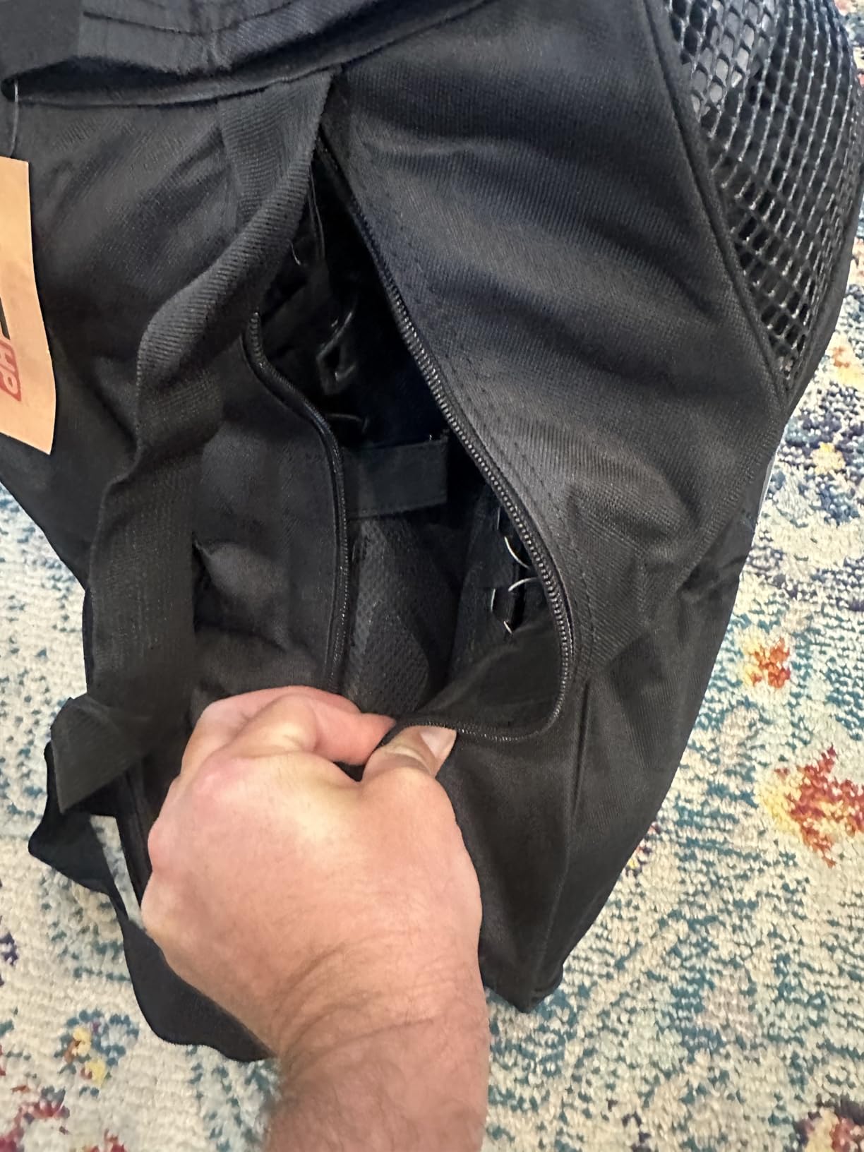 Roller Skate Bag with Adjustable Shoulder Strap for Kids and Adults to Hold Inline Skates and Knee Pads customer photo 1