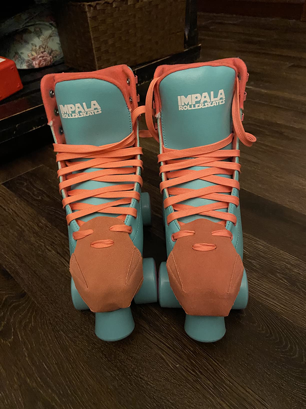 100% Real Cowhide | Toe Cap Guard Protectors | Roller Skate Derby Speed 1 Pair(Black) customer photo 2