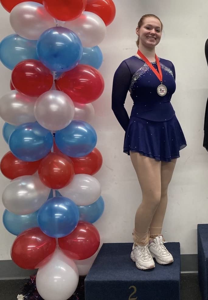 Dark Black Skating Skirt Lady's Skating Costume Girls Simple Generous Figure Skating Dress Women customer photo 2