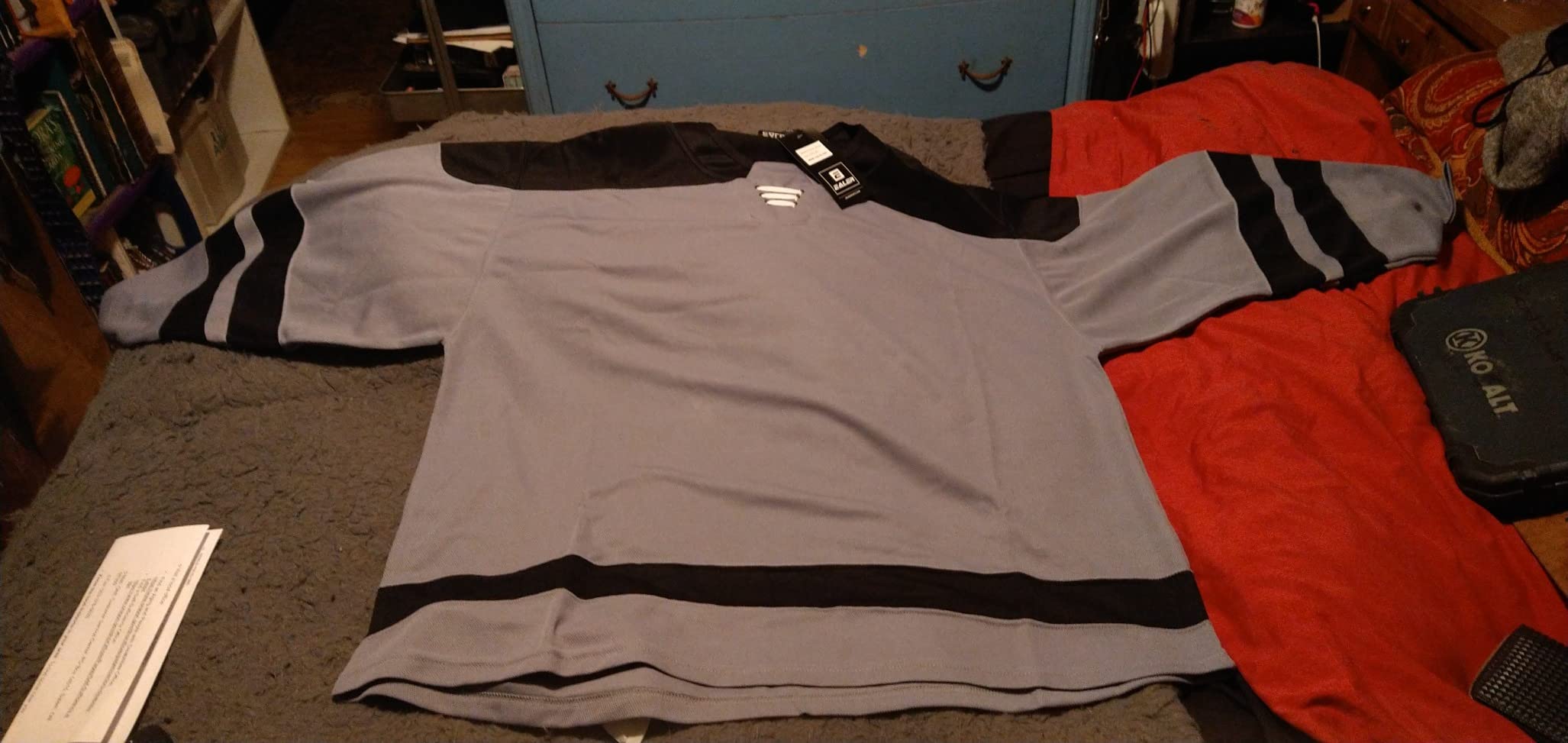 EALER H900 Series Ice Hockey League Team Color Blank Practice Jersey customer photo 1