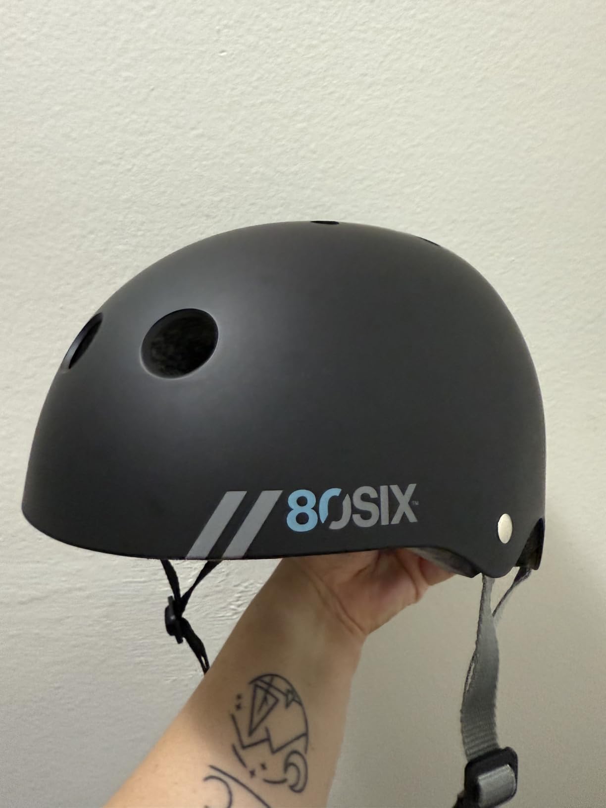 80SIX Triple Certified Multisport Helmet - Ideal for Bike, Scooter, Skateboard, Roller Skate and Inline Skate customer photo 2