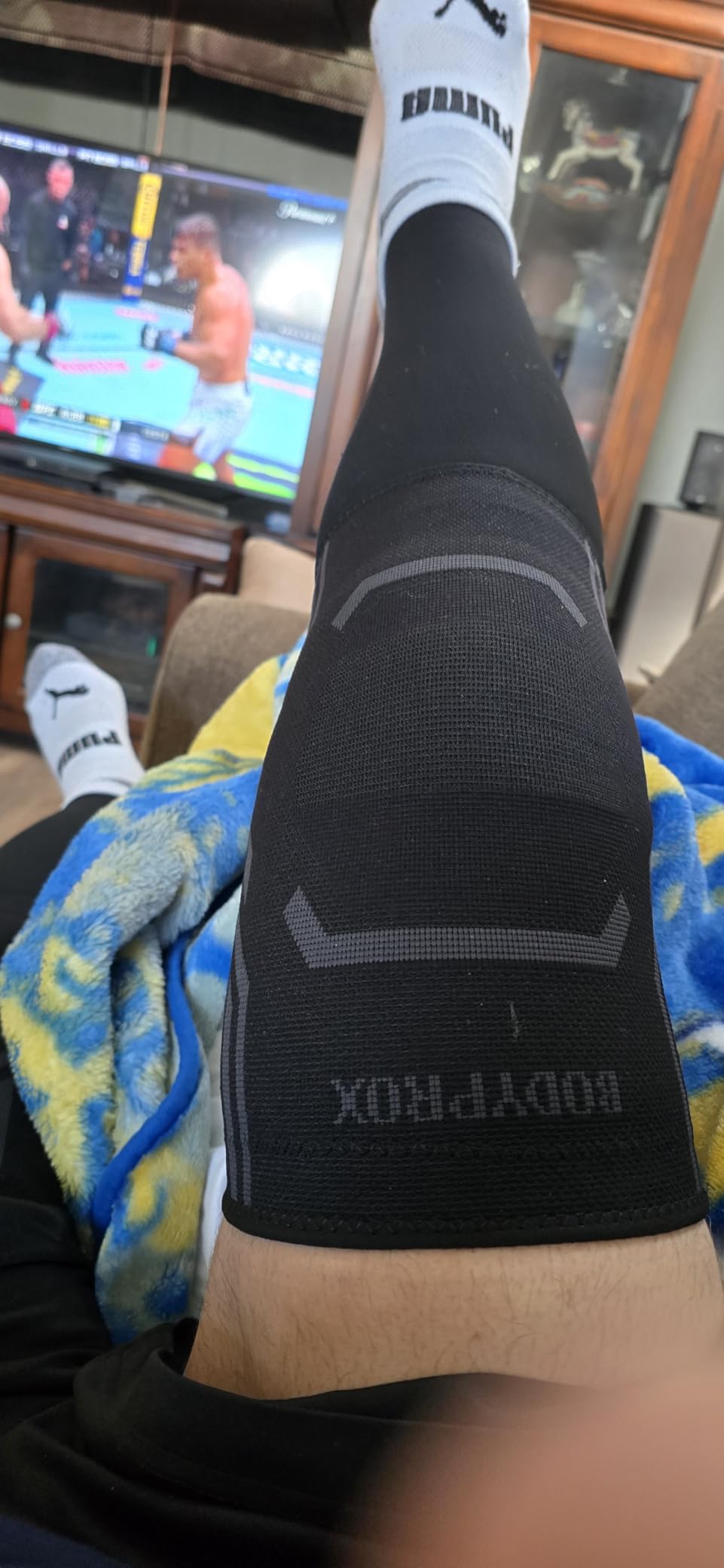 Bodyprox Knee Compression Sleeve for Men and Women (2 Pack), Knee Support Brace for Running and Work out customer photo 1