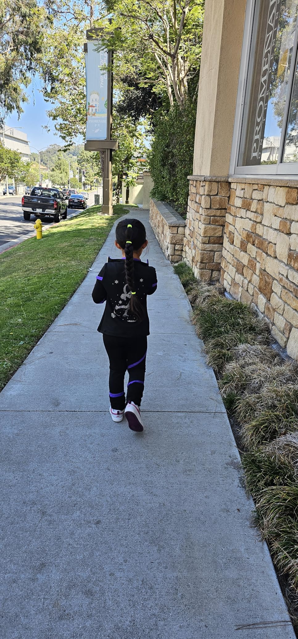 Figure Skating Spiral Jacket Pants Fleece Pants for Girls Black Pants for Women customer photo 2