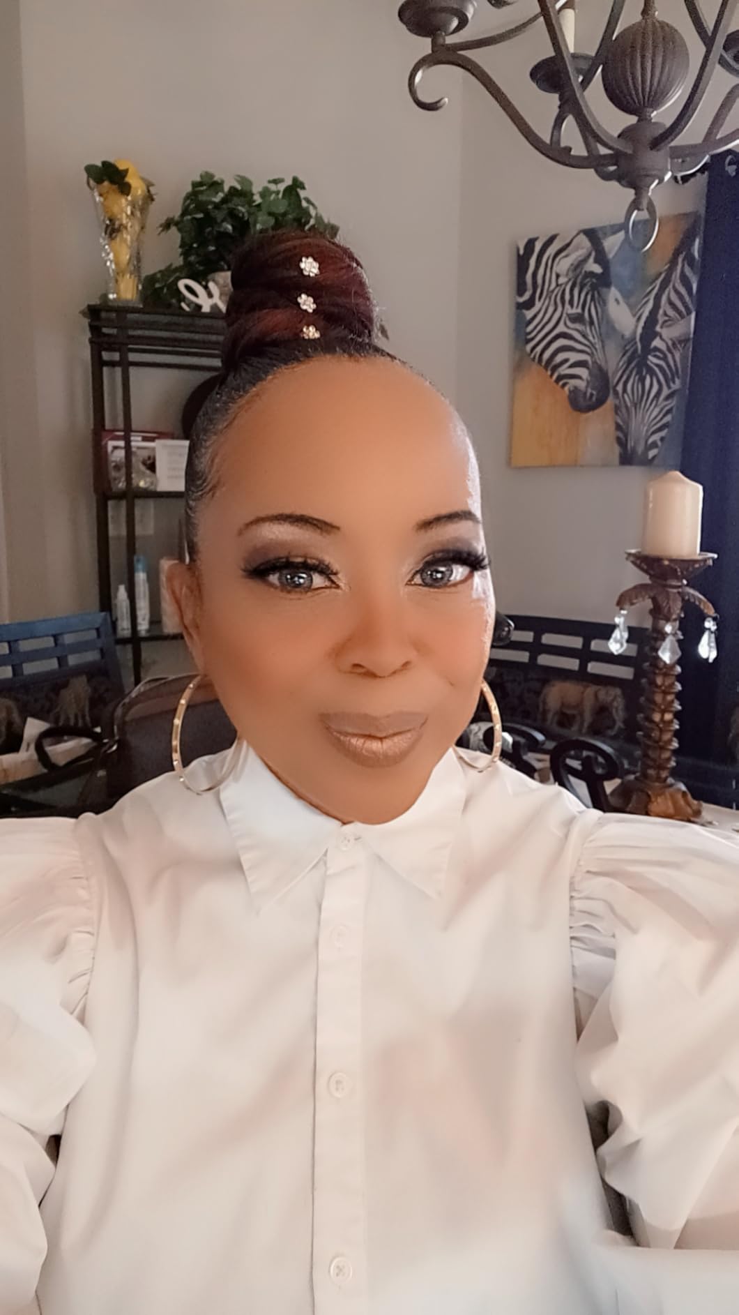 60 Pieces Bridal Wedding Hair Pins Silver Pearl Rhinestone Crystal Flower U Shape Clips Jewelry Hair Barrettes Prom Styling Decorations Accessories for Brides Bridesmaids Women customer photo 2