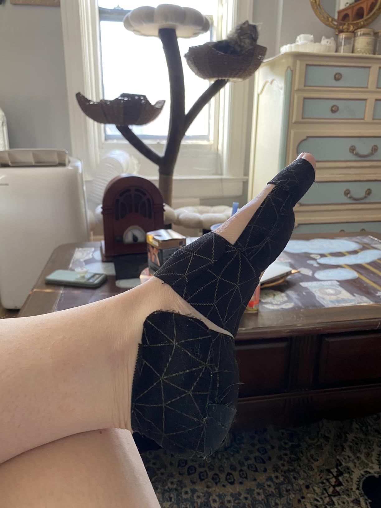 Care Science Waterproof Kinesiology Tape, 40 ct Precut Strips (2 Rolls), Copper Infused | Water Resistant Strips, Elastic Athletic Tape for Sports & Weightlifting, Muscle Strain Relief & Joint Support customer photo 2