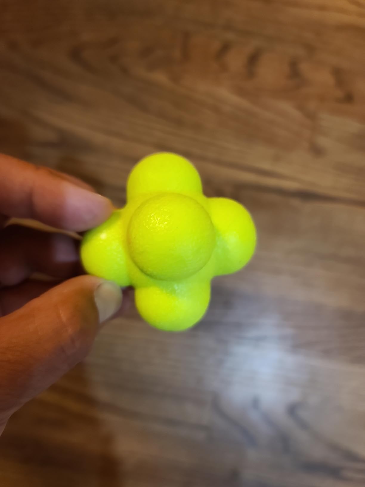 AIRLAXER Reaction Ball,Reflex Ball for Hand Eye Coordination Training,2.83 inch,Pack of 3-Orange,Yellow,Green customer photo 1