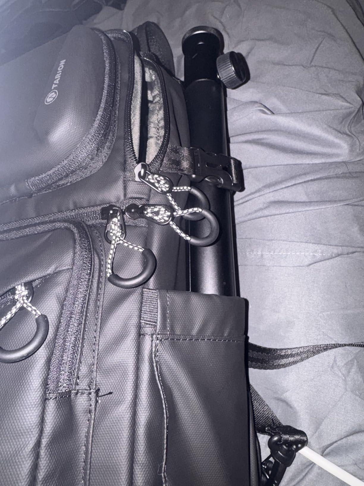 TARION Waterproof Camera Sling Bag Backpack - DSLR Sling Camera Bag for Photographers, Cross body Sling Bag with Raincover Tripod Holder customer photo 1