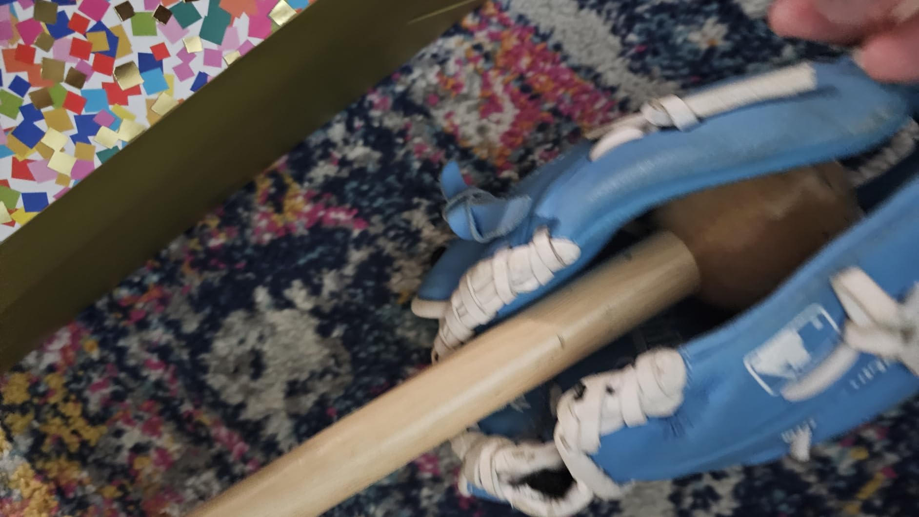 Baseball Hammer, Baseball Softball Glove Mallet, One-Piece Mallet, Baseball Glove Shaping Hammer with 2Pcs Baseball Lock, Glove Mallet 12inch 11inch customer photo 1